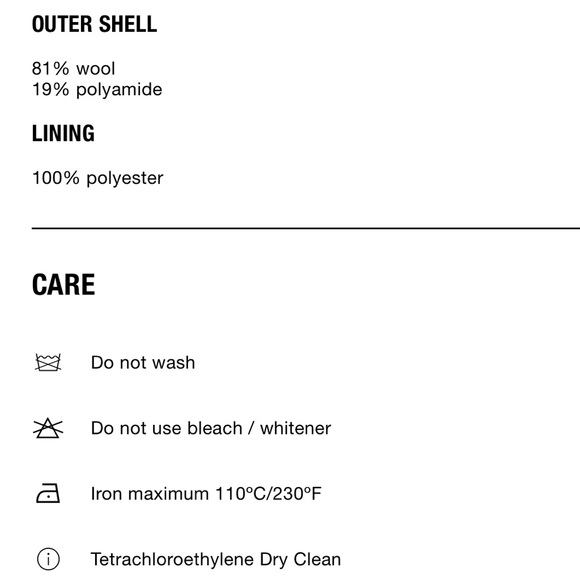 (SOLD OUT) ZARA MAN DOUBLE BREASTED COAT - LARGE - Picture 14 of 14